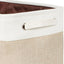 Cubo plegable tela con asas para organizar armario 15x10x9.5