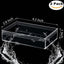 Caja acrílico transparente 2 pzas para dulces y joyas