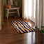 Alfombra entrada antiderrap fibra coco 24x36pulg azul