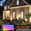 Luz inundación LED exterior 500W con control APP RGB IP66