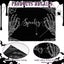 Set 4 Manteles Halloween Araña Espeluznante Negro