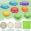 Piedras equilibrio para niños 8 pzas rana interior