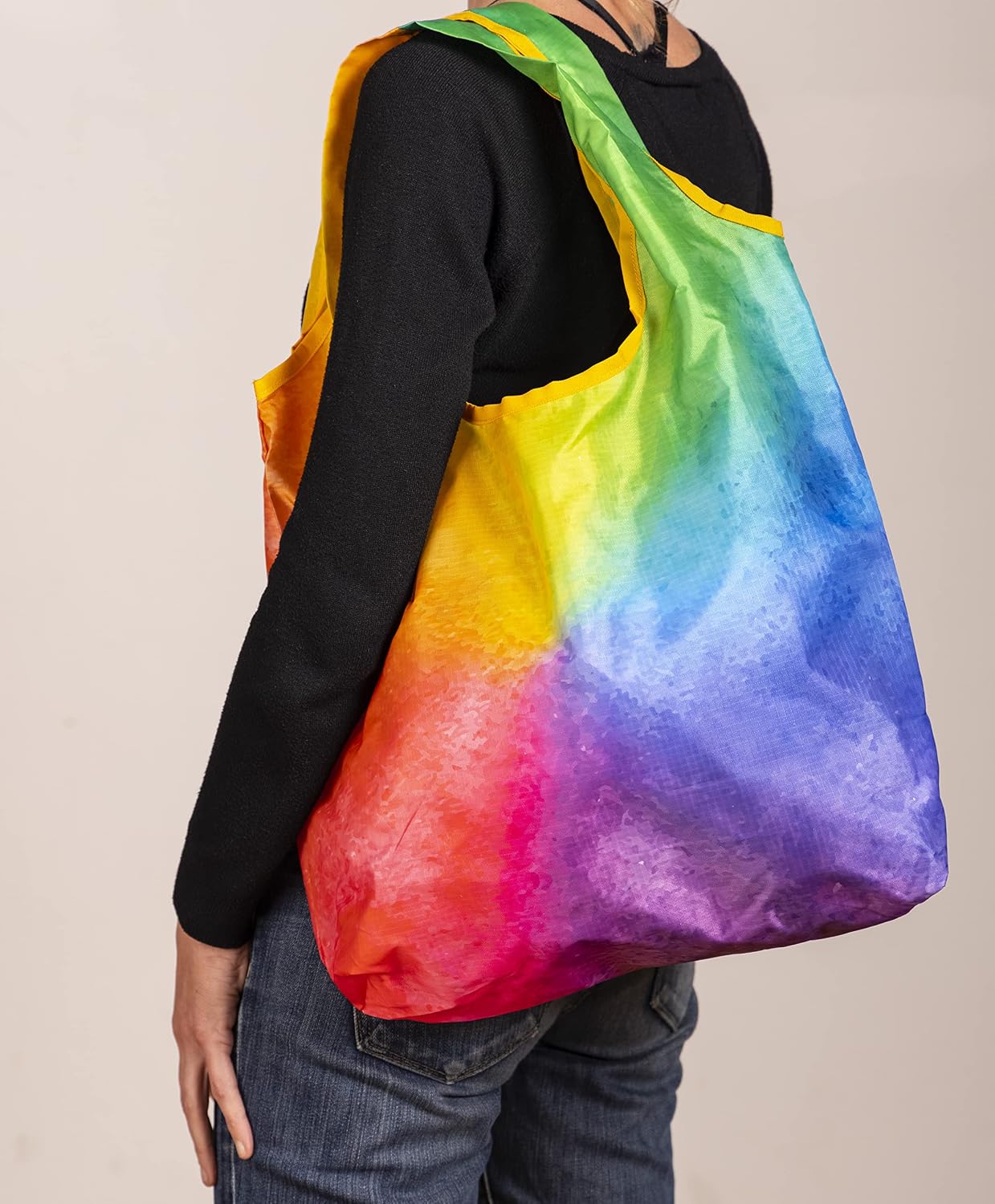 Bolsa reutiliz. para comestibles con asas grandes