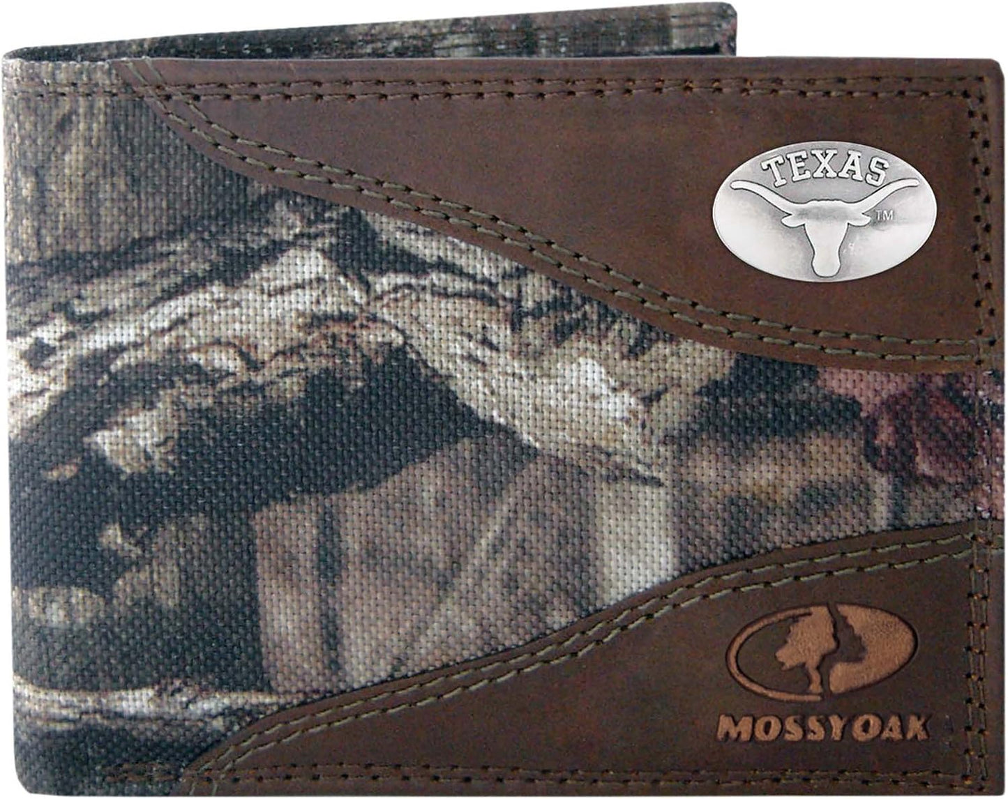 Billetera Concho cuero roble musgoso para hombre