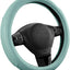 Funda volante cuero lujo ajuste universal 14.5-15.5"