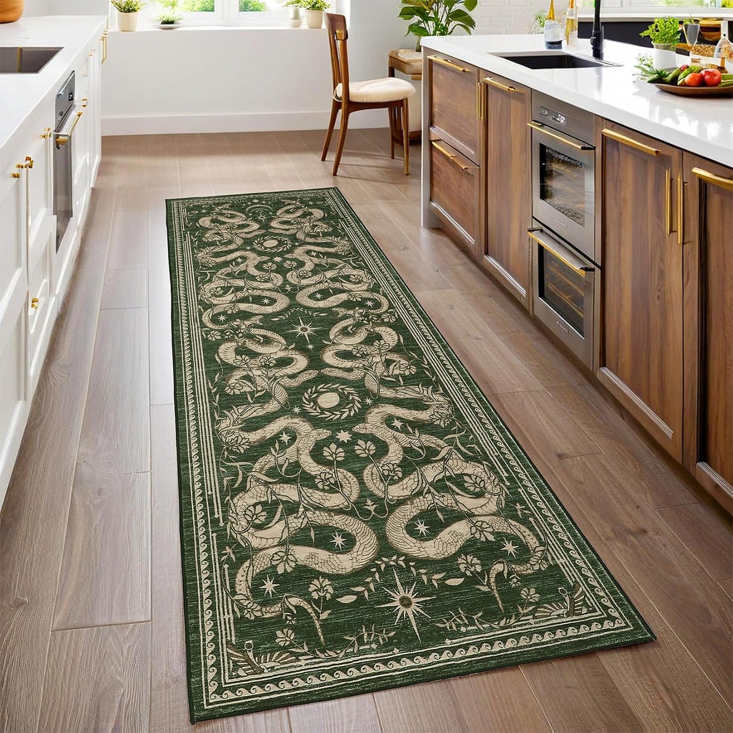Alfombra antiderrap pasillo cocina 2x6ft suave resistente
