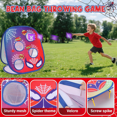 Set lanzamiento bolsas frijoles para niños patio cumpleaños