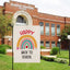 Bandera jardín arco iris happy back to school 12.5x18
