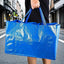 6 Pzas Bolsas Compra Extragrandes Reutiliz. Coloridas