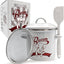 Protector grasa tocino 46oz con colador acero inox 304