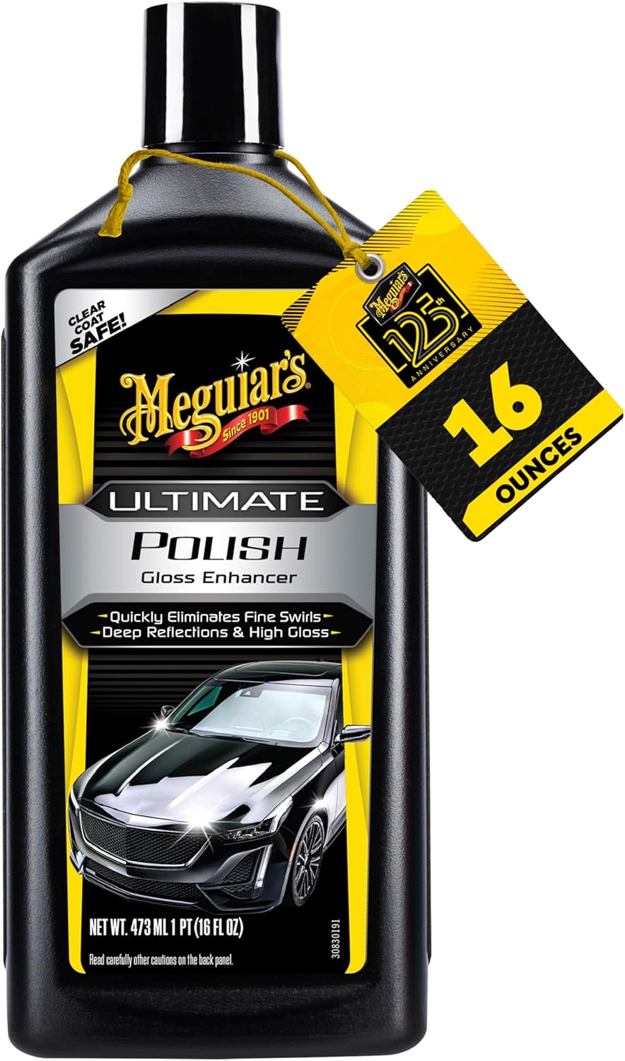 Abrillantador Meguiar's 16oz para Coches y Automóviles