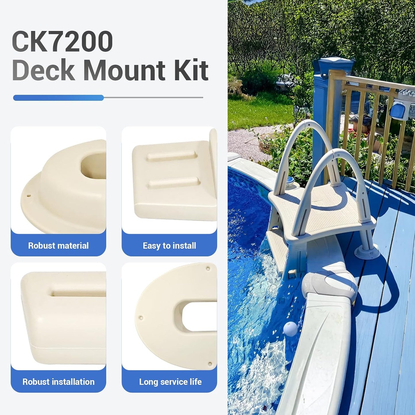 Kit conversión escalera rodante Confer Plastics beige