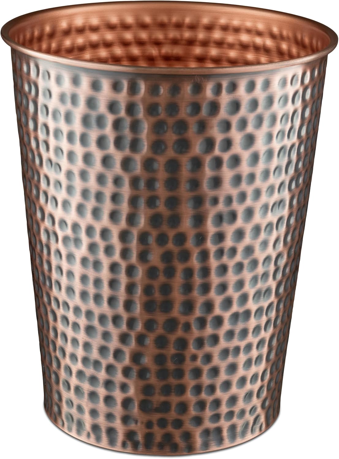 Cubo basura metal decorativo baño dormitorio oficina