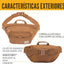 Bolsa bandolera ajustable resistente al agua 600 deniers