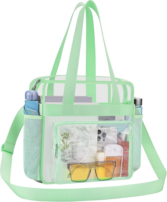 Bolsa transparente para eventos deportivos 12x6x12
