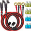 2 Cables Carga 10 AWG 2pies Conectores SAE 2pines 15-20A