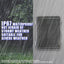 Caja conexiones eléctricas ABS impermeable 13.8x9.8pulg gris