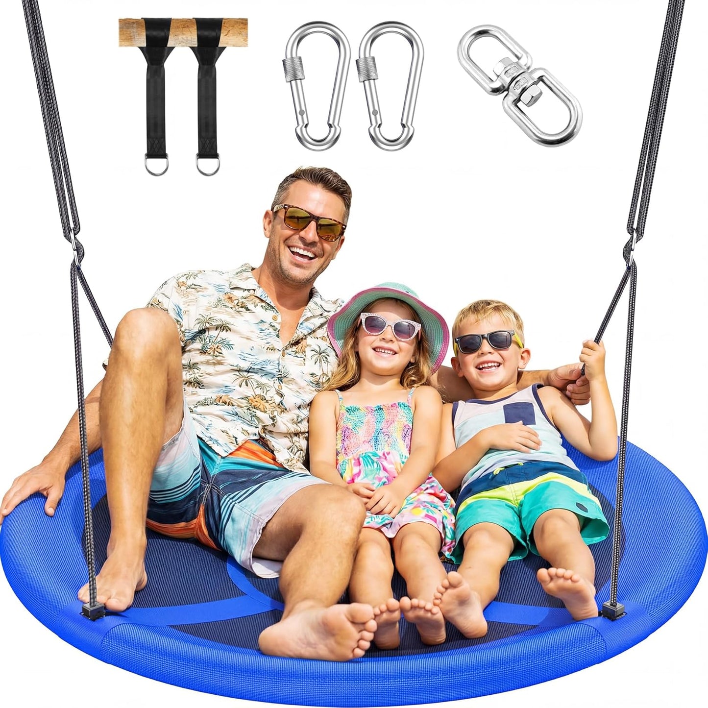 Columpio platillo volador 43pulg para niños y adultos 700lb