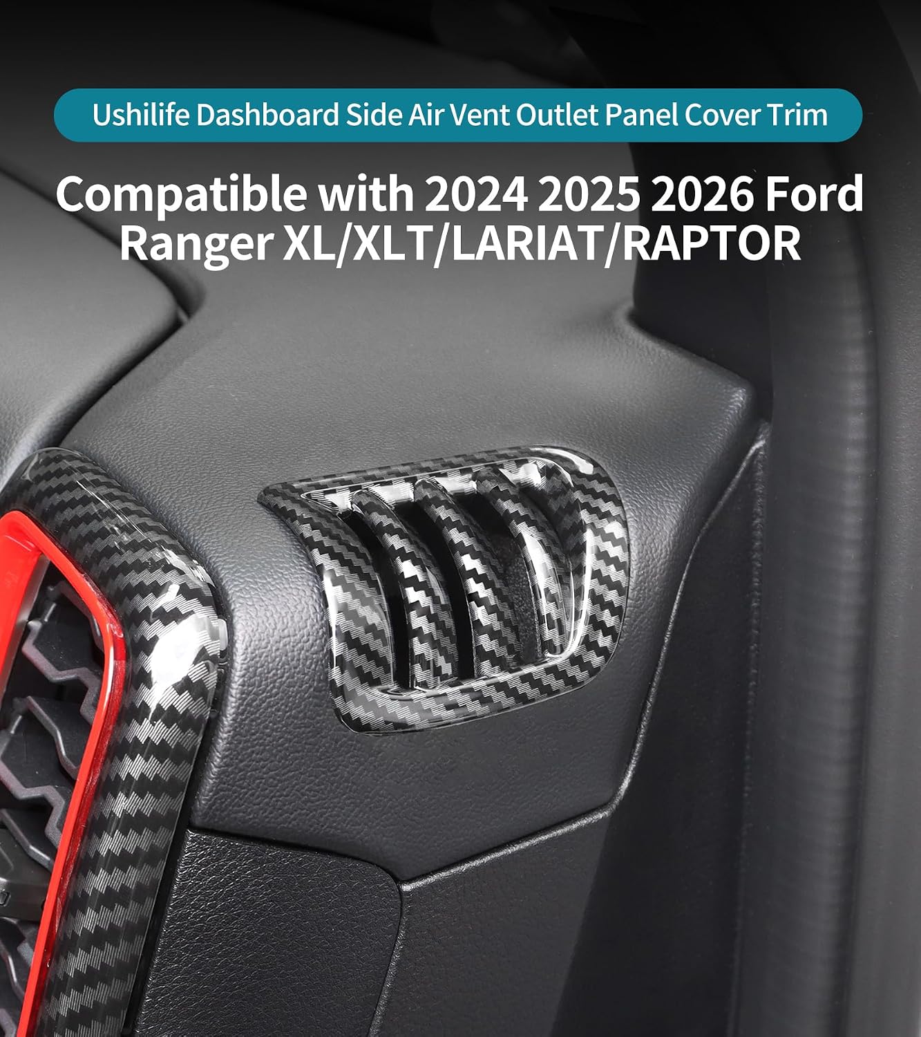 Cubierta ventilación aire lateral Ford Ranger XL XLT