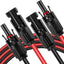 Cable extensión solar 10ft 10 AWG impermeable macho hembra