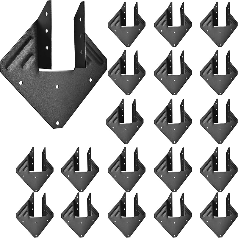 Lazo huracán 18 perchas vigueta galvanizadas madera