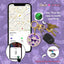 Funda llavero Hello Kitty Kuromi comp AirTag