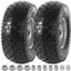 Neumáticos 13x5.00-6 sin cámara para cortacésped set 2