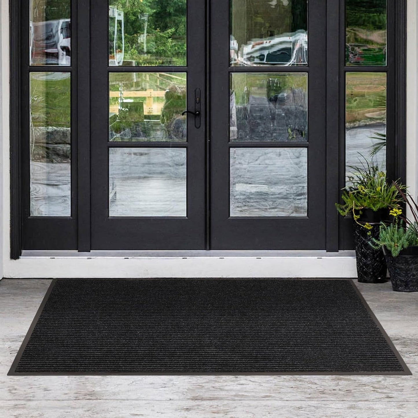 Tapete puerta entrada hogar 72x48" antiderrap