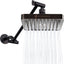 Cabezal ducha lluvia cuadrado con brazo extensible 11