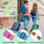 Correas equipaje ajustables 76pulg set 4 con hebilla