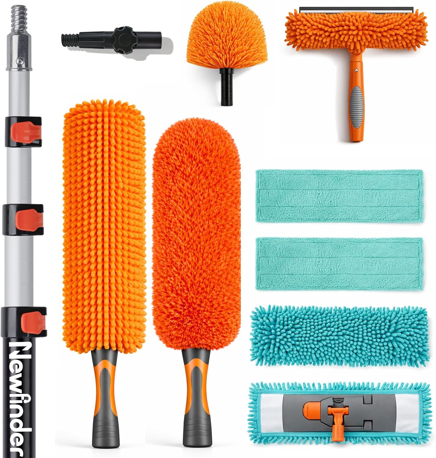 Kit plumero techo alto 20ft con poste 4-12ft y escobilla ventana