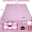 Manta Picnic Gingham 80x80pulg Impermeable Plegable