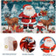 Bandera Navidad 3x5ft doble cara poliéster jardín patio