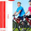 50 Tirillas Reflectantes Rojas 1.2x6" Adhesivas