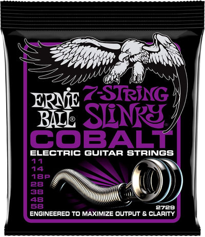 Cuerdas guitarra eléctrica Power Slinky Cobalt 11-58