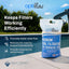 Pack 4 Arena Filtro Piscina Sílice Pura 50lb
