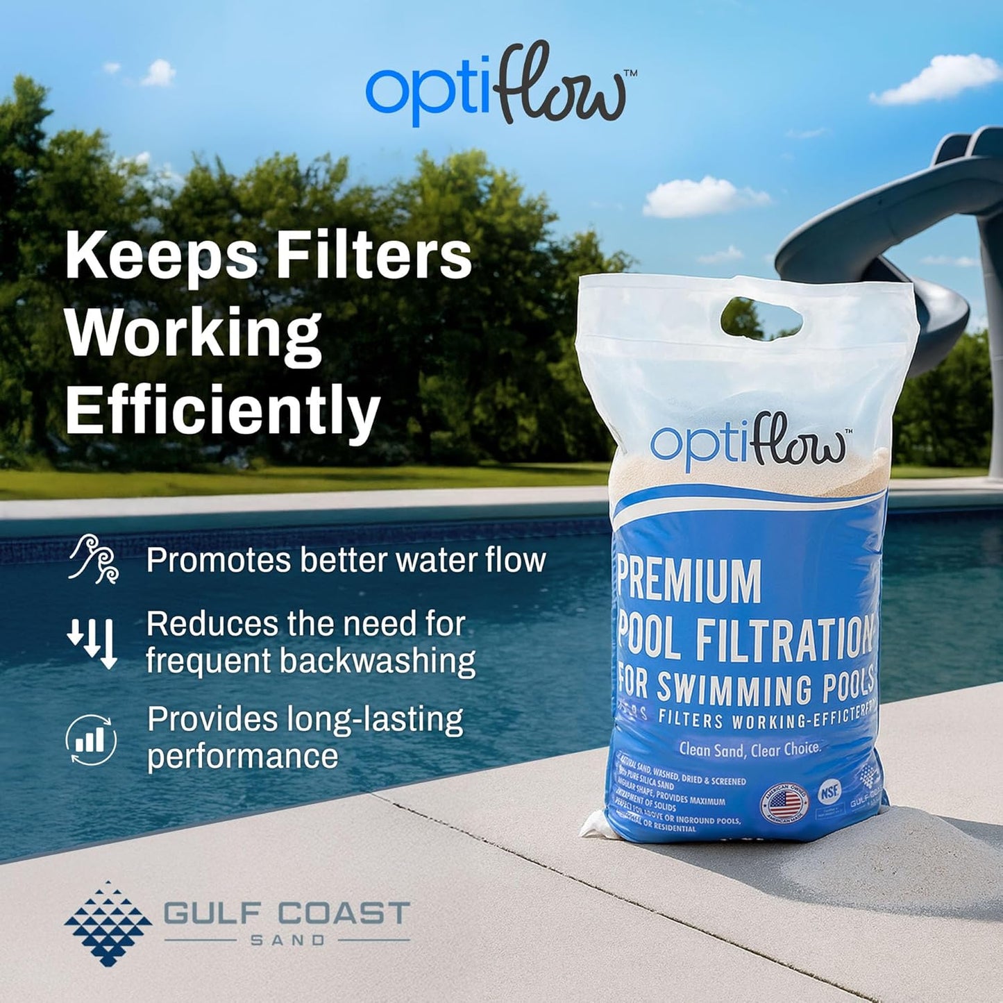 Pack 4 Arena Filtro Piscina Sílice Pura 50lb