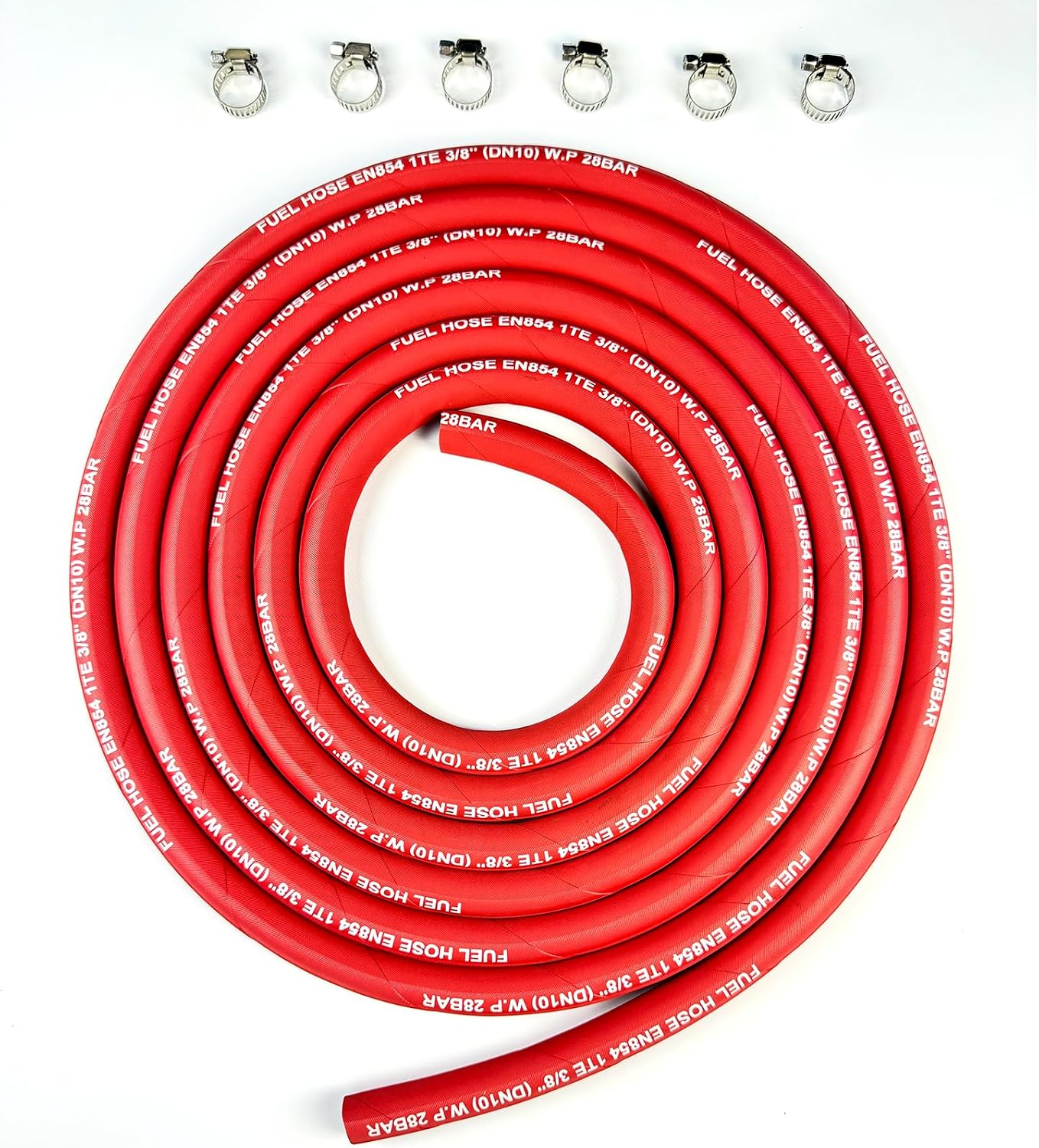 Manguera combustible 15ft 6AN 3/8" 2.8Mpa 400PSI