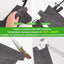 Estante pared camioneta 14-25" acero ajustable 2 pzas
