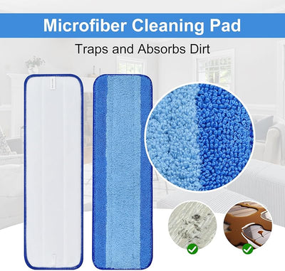 4 Pack Almohadillas Microfibra para Mopa Bona Pisos Duros