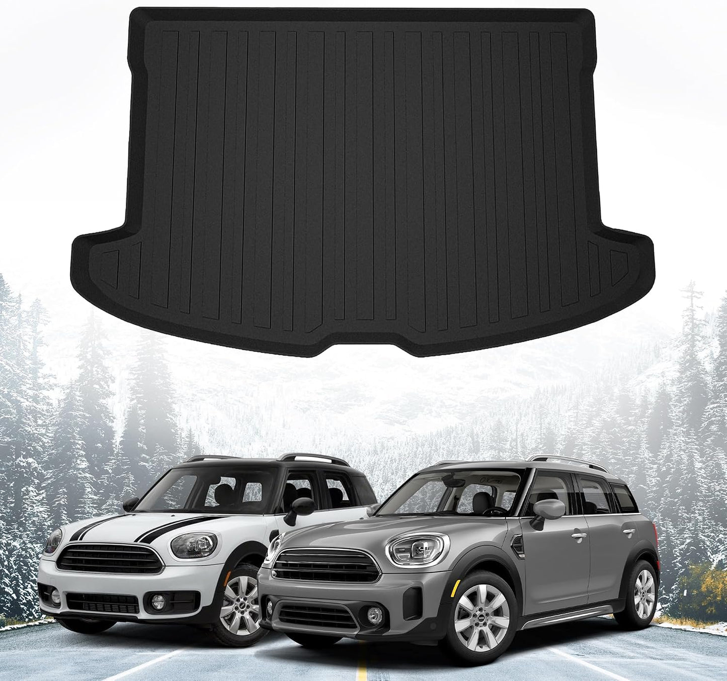 Forro maletero Mini Countryman 17-24 negra ajuste 3D