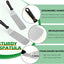 Kit 18 accesorios plancha teppanyaki acero inox