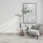 12 Paneles PVC 3D 19.7x19.7pulg Blanco Decoración Sala