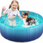 Piscina plegable para perros y bebés de plástico duro