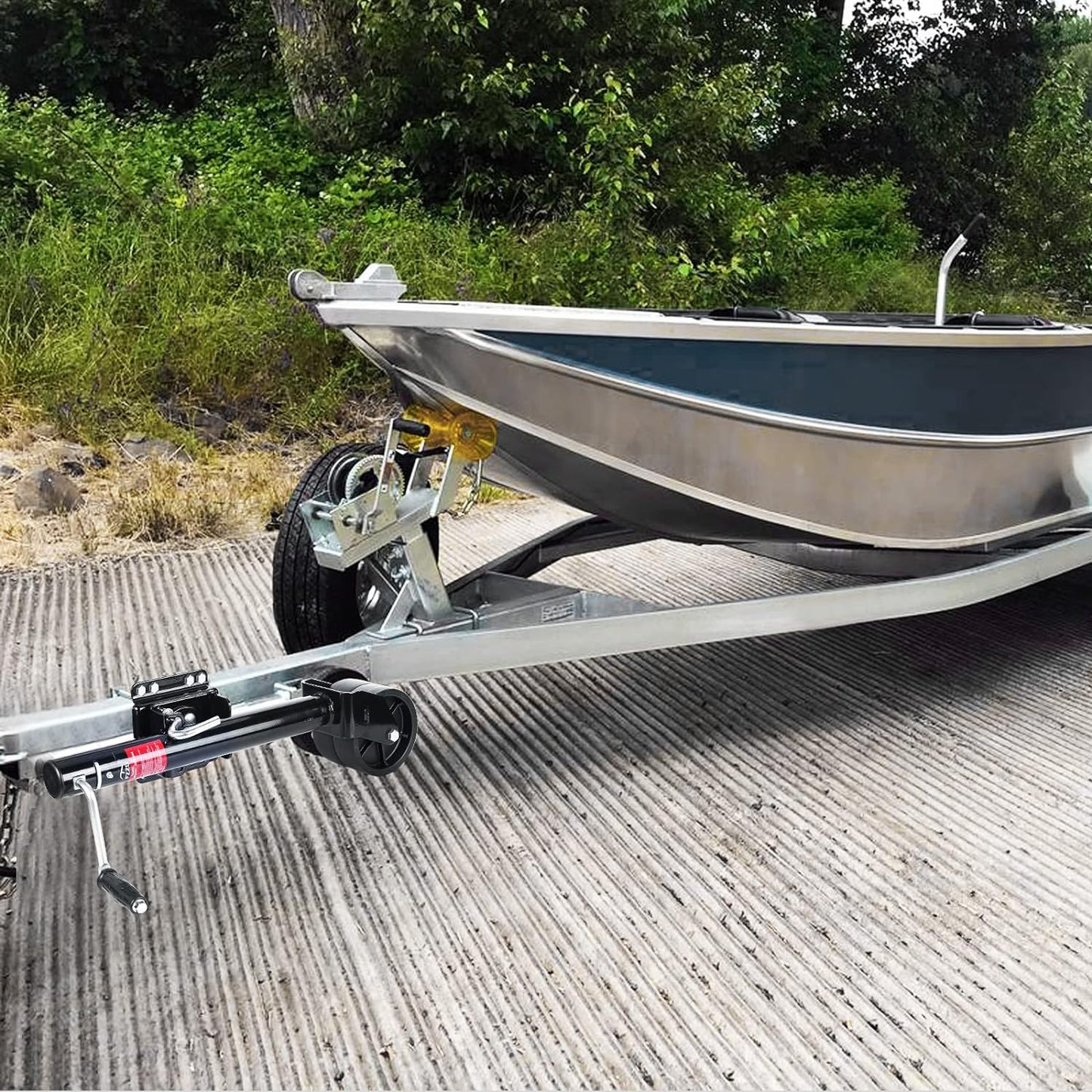 Gato remolque 2000lb rueda giratorio para RV 12pulg