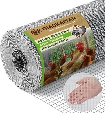 Paño hardware 48pulg x100ft alambre 1/2pulg malla galvanizada