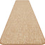 Alfombra antiderrap marrón praliné 6ftx27pulg