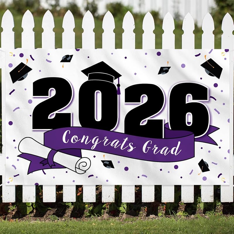 Cartel colgante fiesta graduación 2025 clase Gard