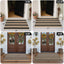 Tapete algodón tejido a mano 4x6ft negro y café