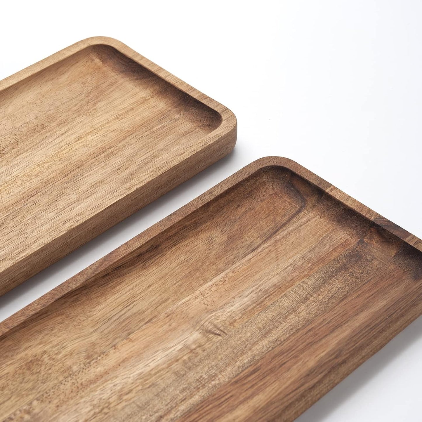 Bandeja tocador madera acacia 13.8x5.5pulg